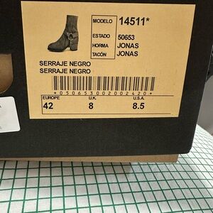 Sendra Black Leather Boots
